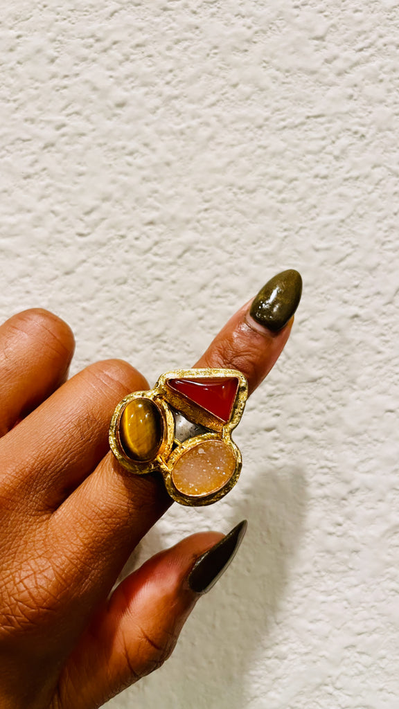 DIA (OPAL + TIGER EYE + GEODE)
