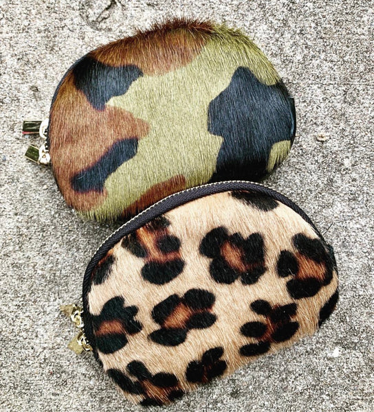 PAGE COWHIDE MAKE-UP POUCH