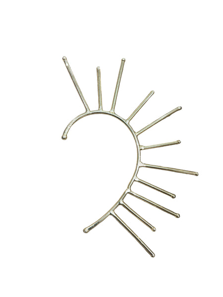 ABSTRACT SPIKE EAR CUFF