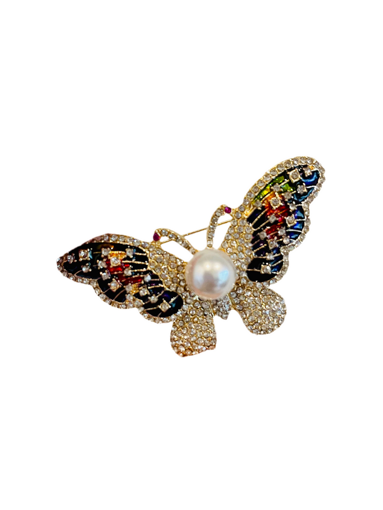 OLAYA BUTTERFLY BROOCH