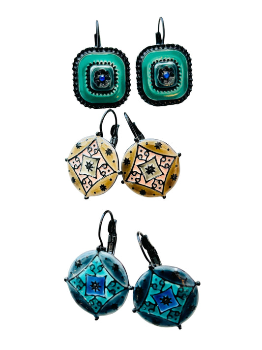 BOHEMIAN MOSAIC EARRINGS
