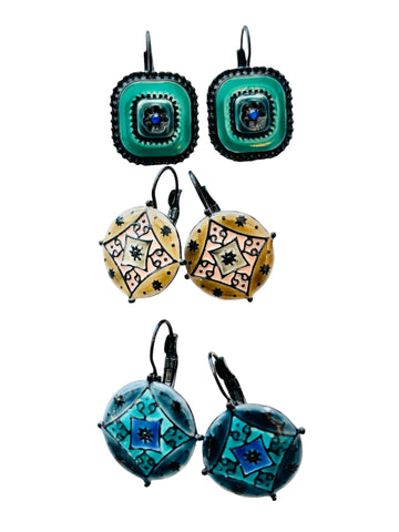 BOHEMIAN MOSAIC EARRINGS