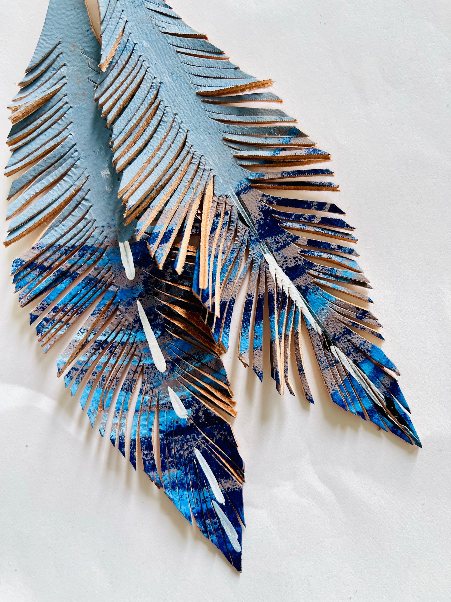 LEATHER FEATHERS