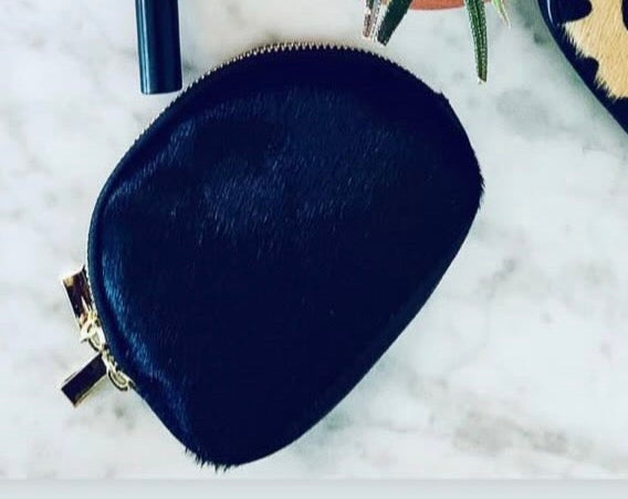 PAGE COWHIDE MAKE-UP POUCH