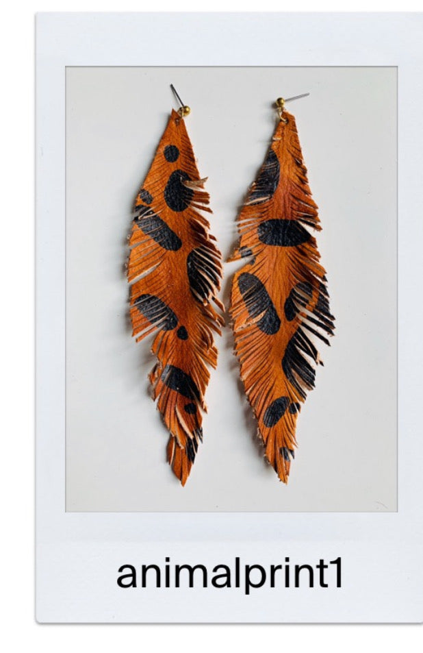 LEATHER FEATHERS