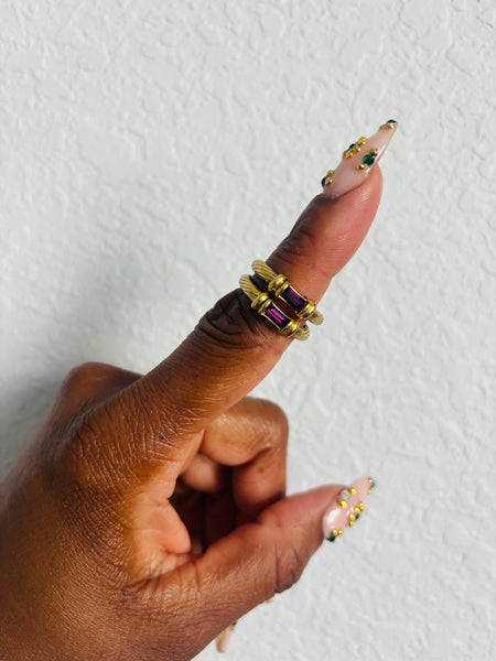 LALANI VINTAGE STACKABLE RINGS