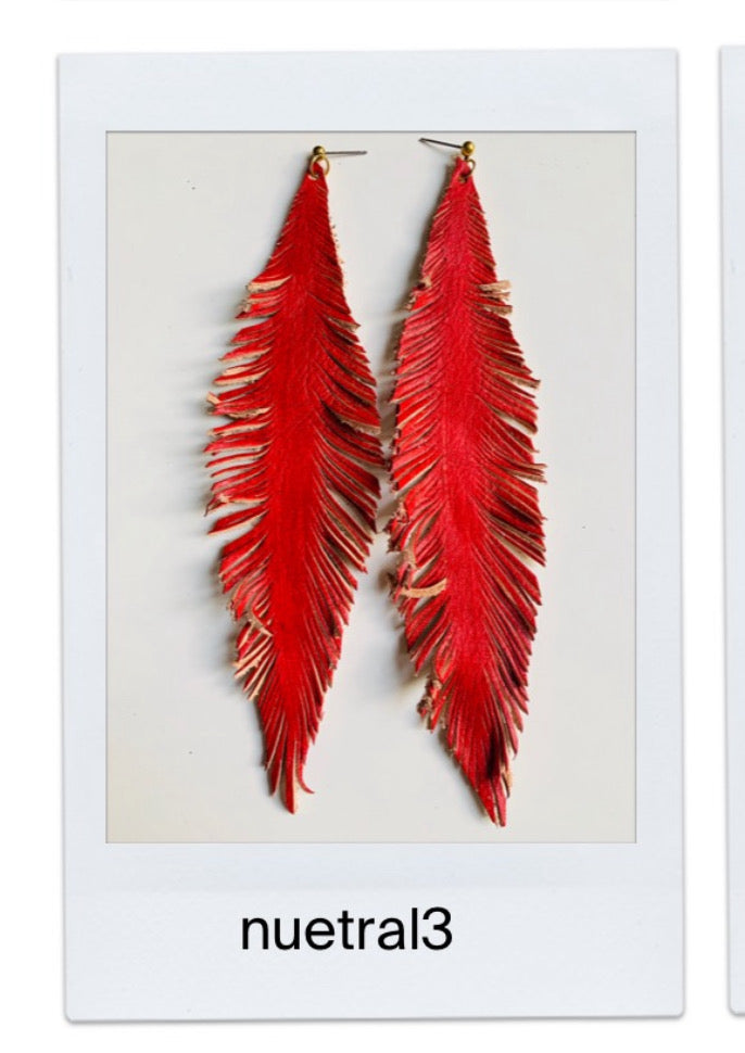 LEATHER FEATHERS