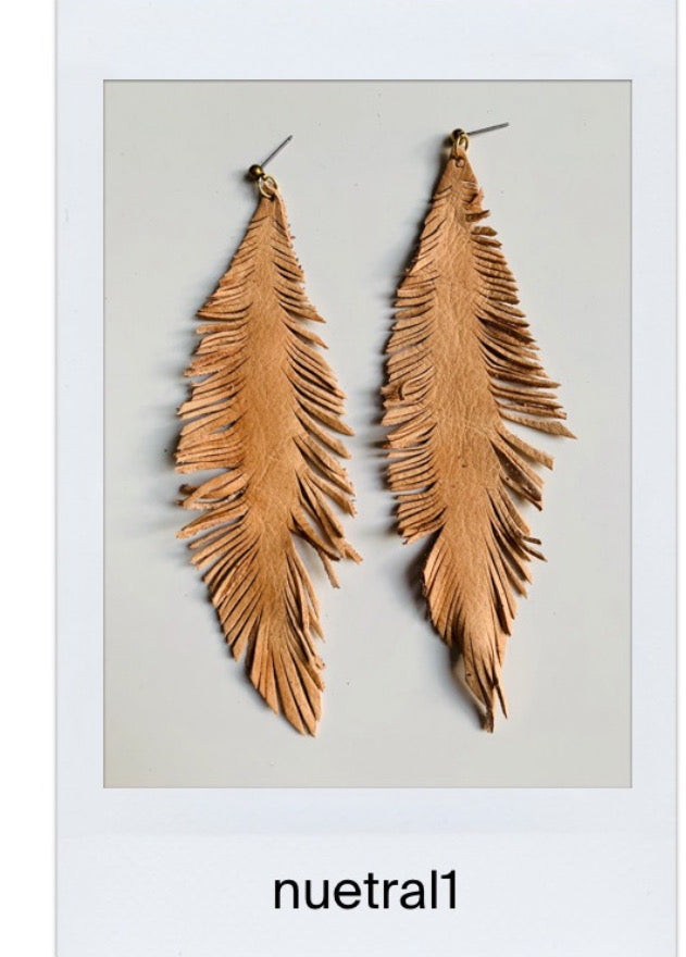 LEATHER FEATHERS