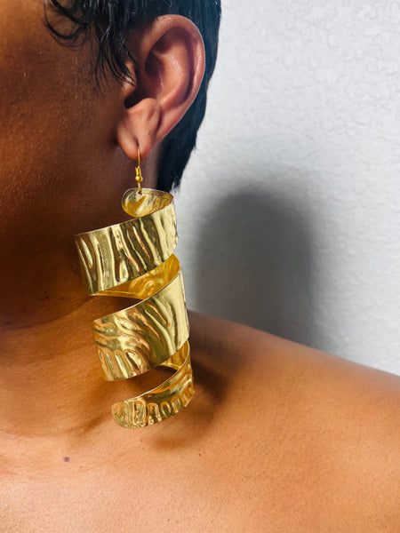SPIRAL EARRINGS