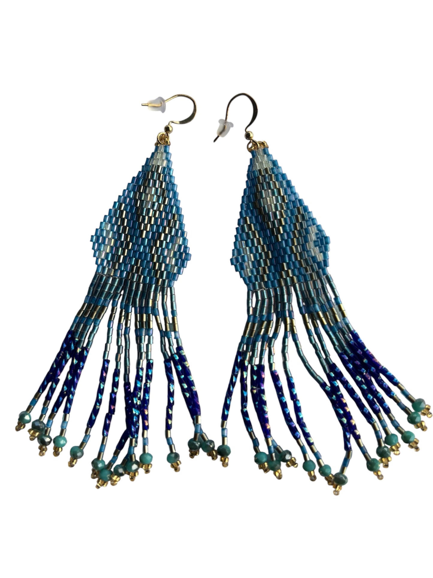 BOHO GEO TASSEL EARRINGS