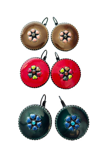 BOHEMIAN FLOWER EARRINGS