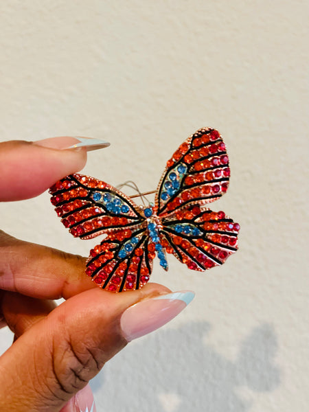 OLAYA BUTTERFLY BROOCH