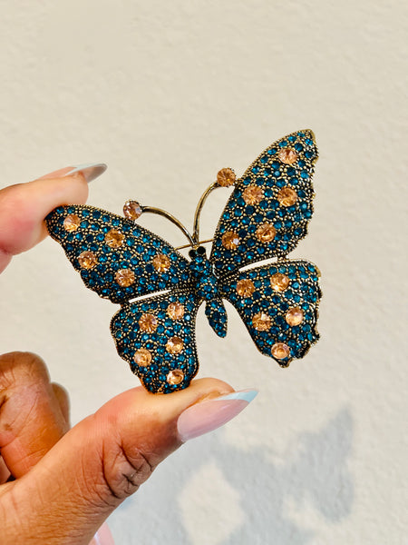 OLAYA BUTTERFLY BROOCH